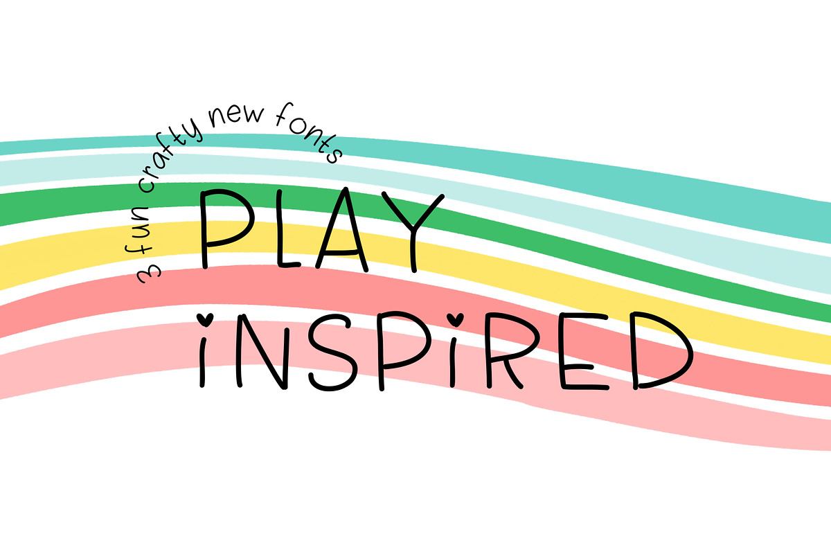 Play Inspired Fonts & Backgrounds Free Download Free Download