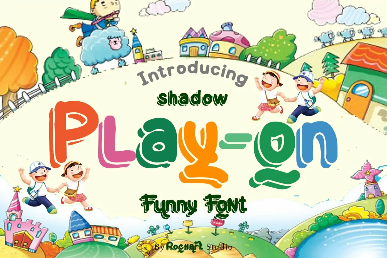 Play-On Shadow Font Free Download