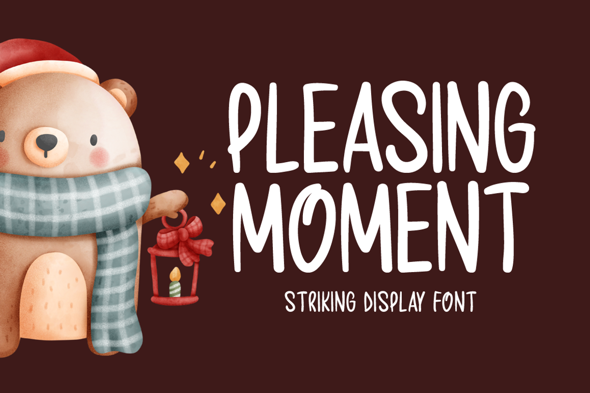 Pleasing Moment Typeface Free Download Free Download