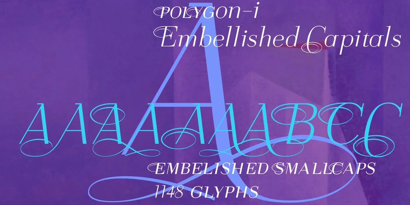 Polygon-i Font