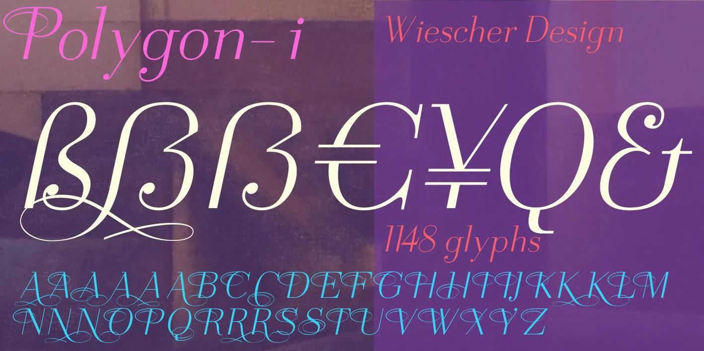 Polygon-i Font