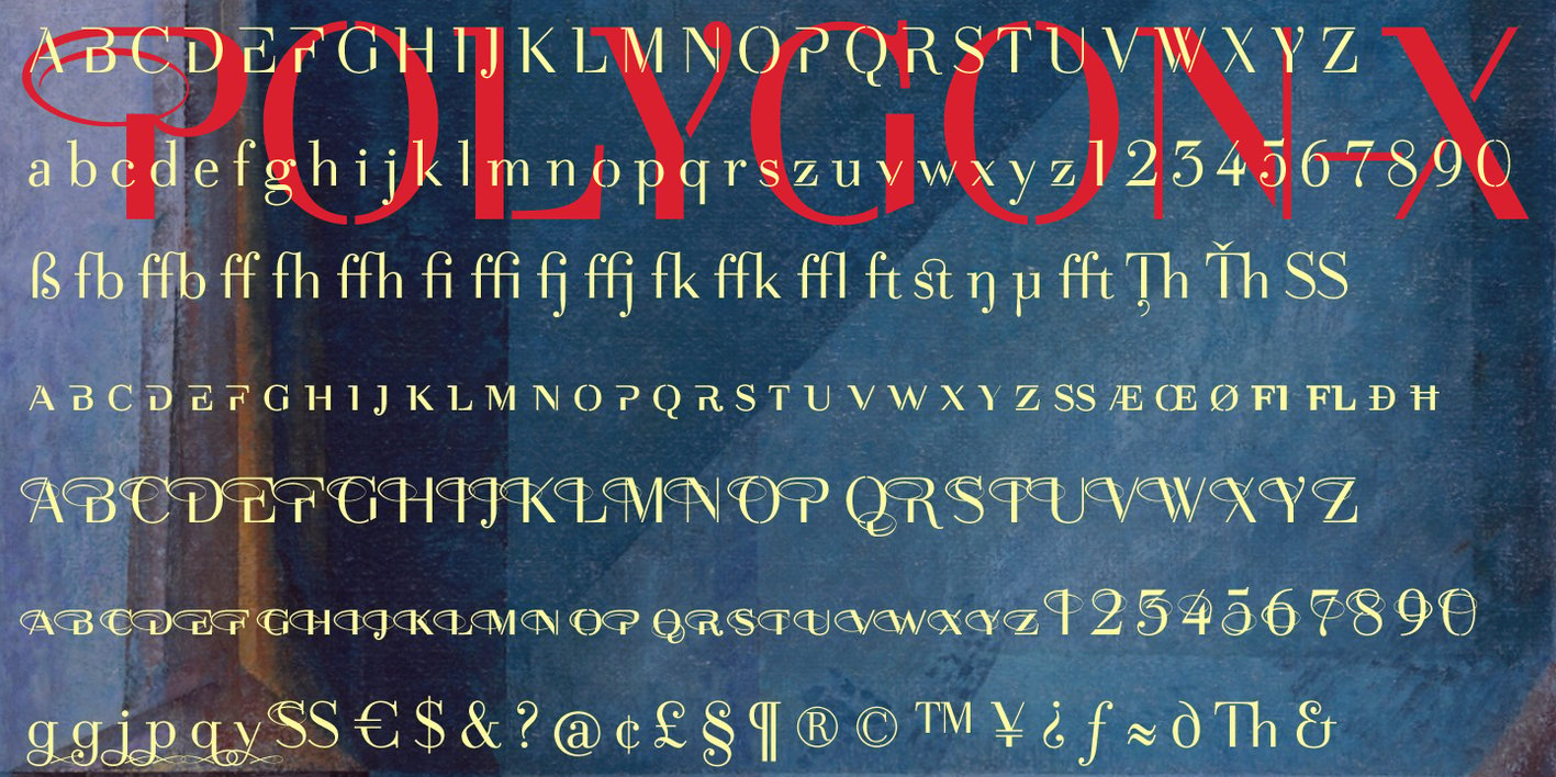 Polygon-X Font Free Download