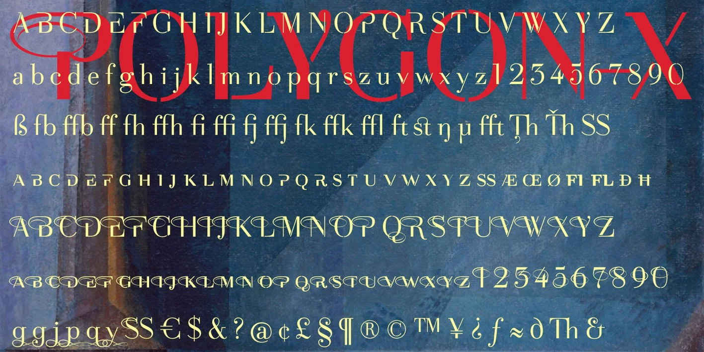Polygon-X Font