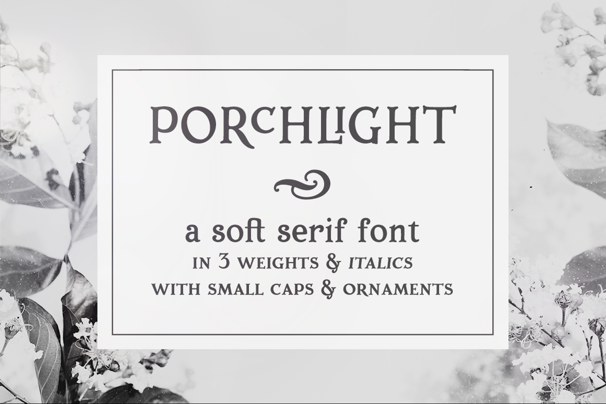 Porchlight classic serif font Free Download Free Download