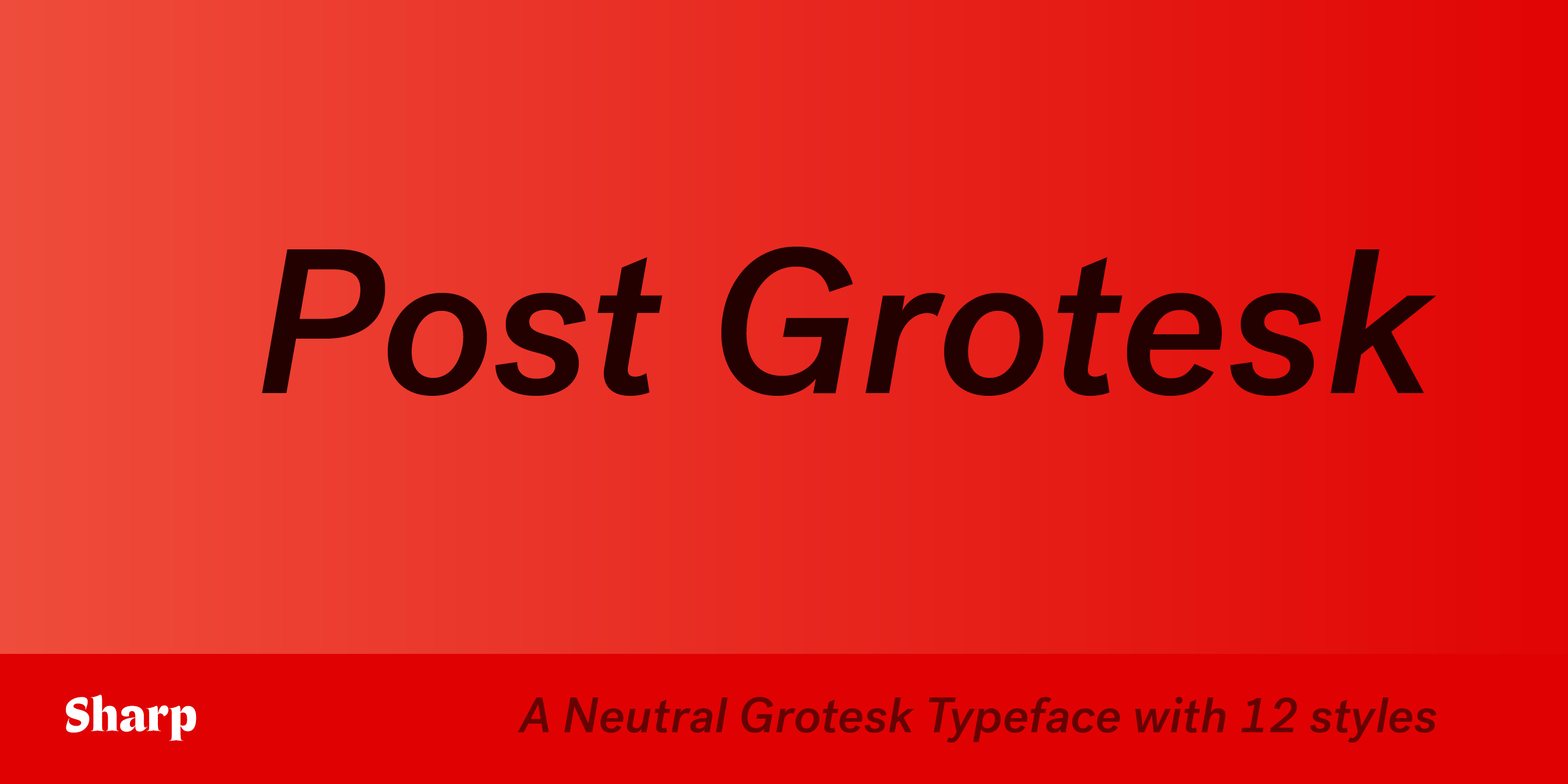 Post Grotesk Free Download Free Download