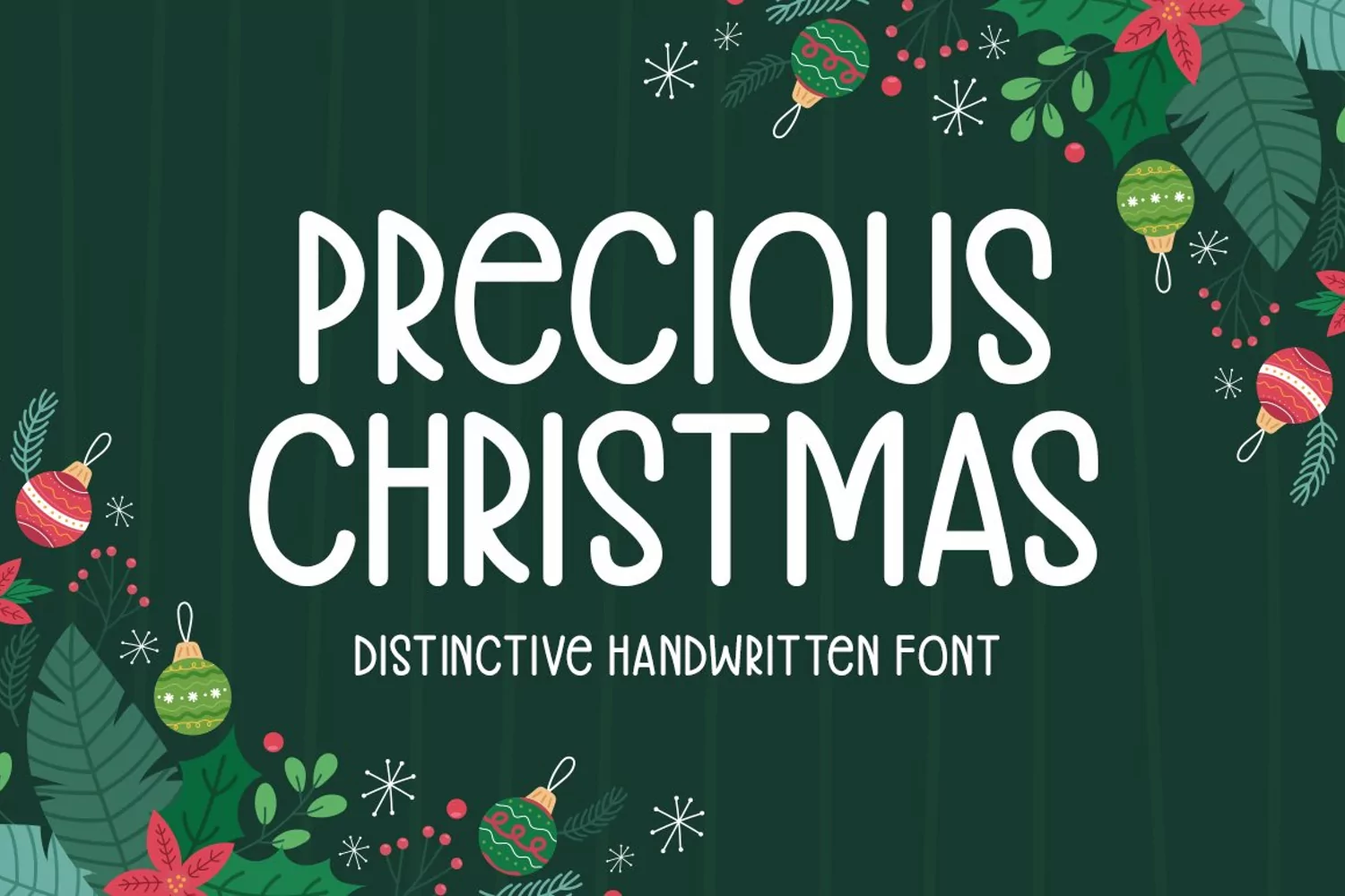 Precious Christmas Font Free Download