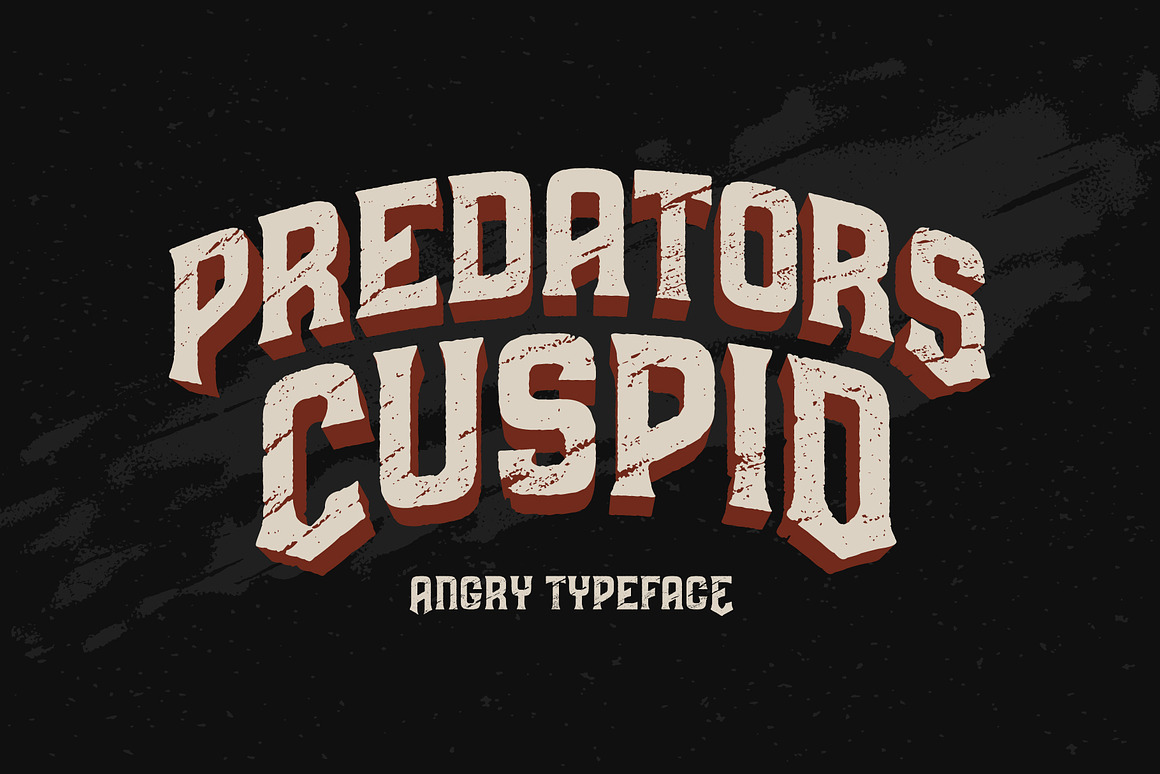 Predators Cuspid Font Free Download