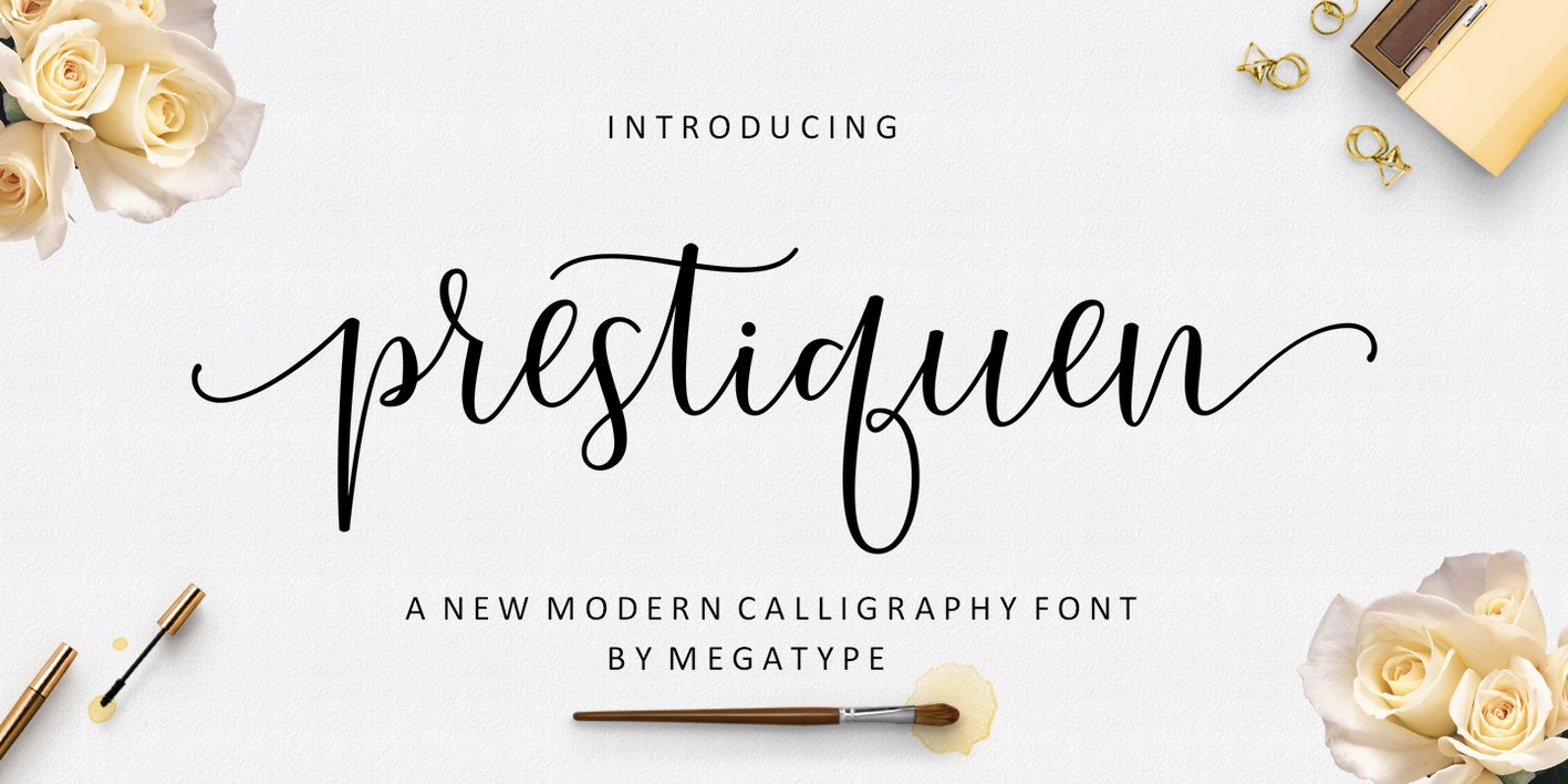 Prestiquen Script Font Free Download