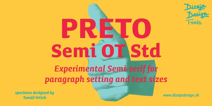 Preto Semi OT Std Font Free Download