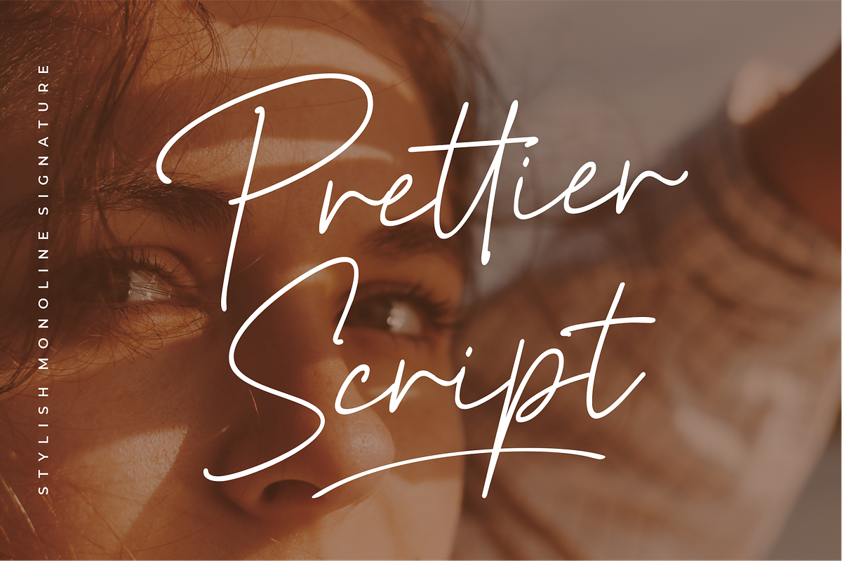 Prettier Script - Stylish Monoline Free Download Free Download