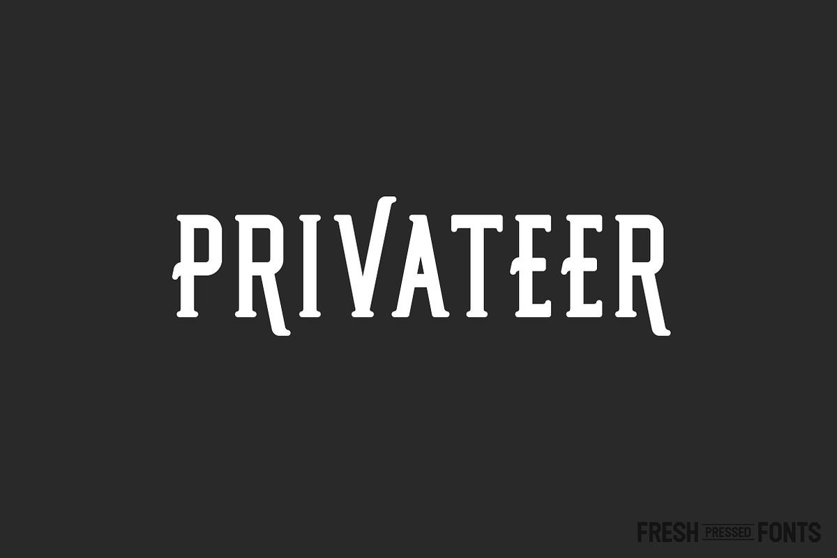 Privateer Display Font Free Download Free Download