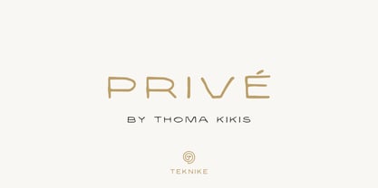 Privé Font Free Download