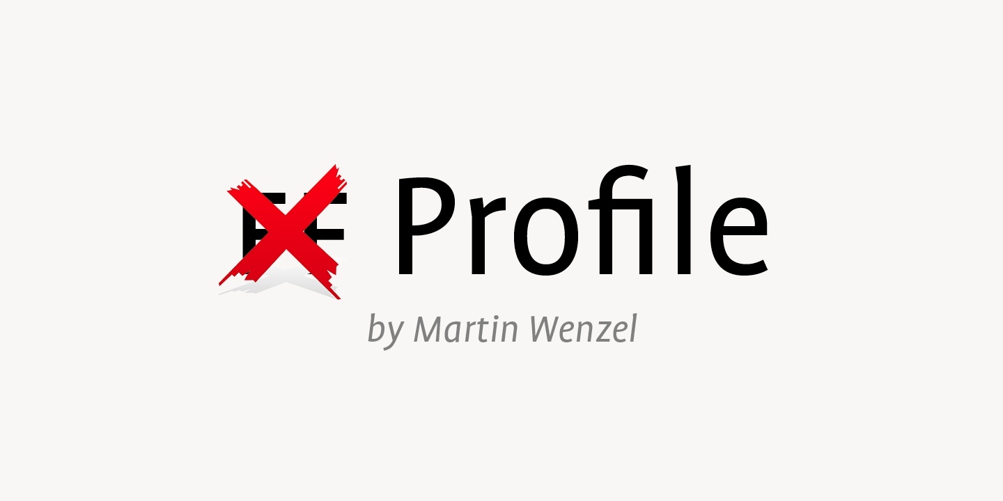 Profile Pro Font Free Download