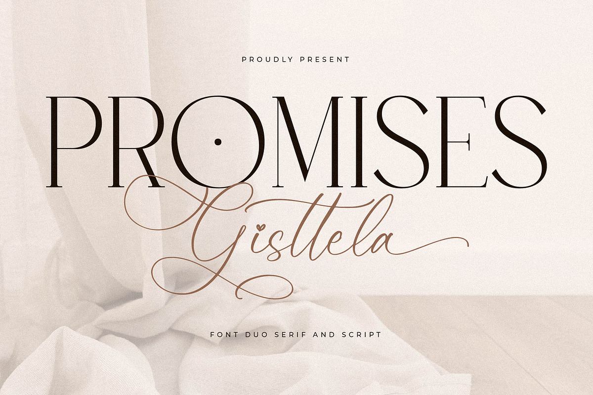 Promises Gisttela Font Duo Free Download Free Download