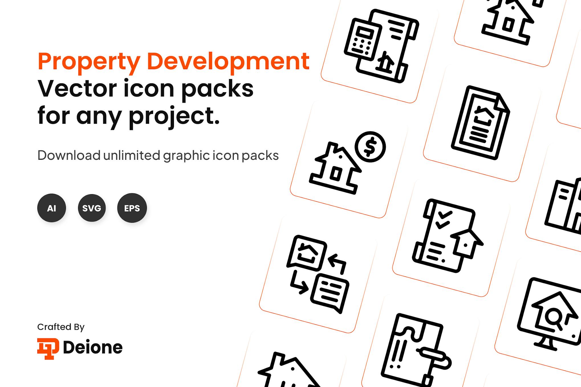 Property Development Icons Free Download