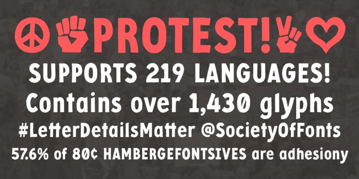 Protest Font Free Download