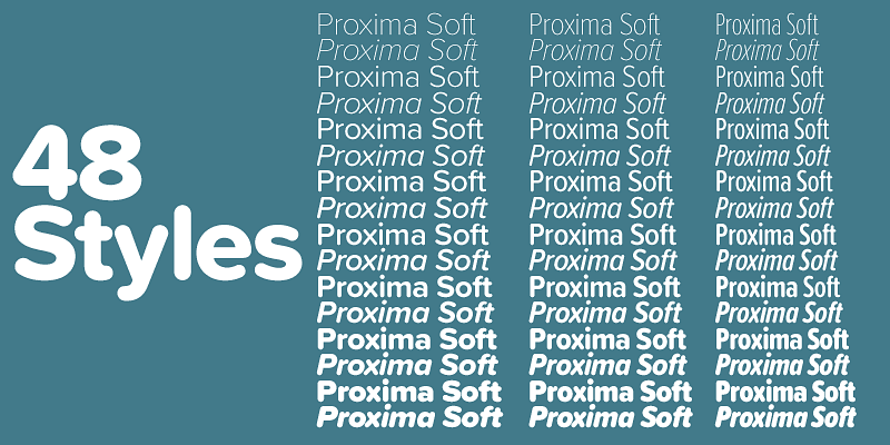 Proxima Nova Soft Font Free Download