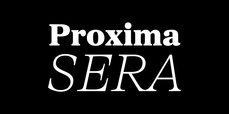 Proxima Sera Font Free Download Free Download