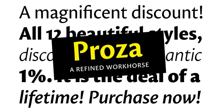 Proza Font Free Download