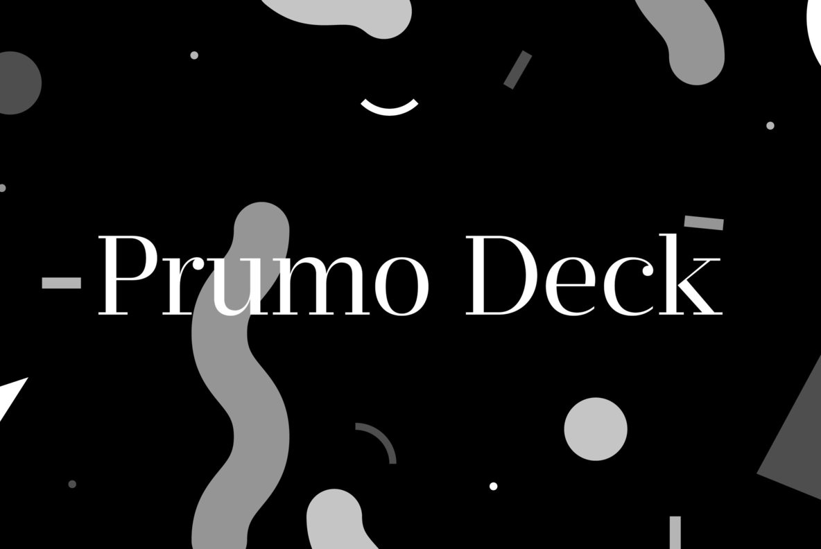 Prumo Deck Font Free Download