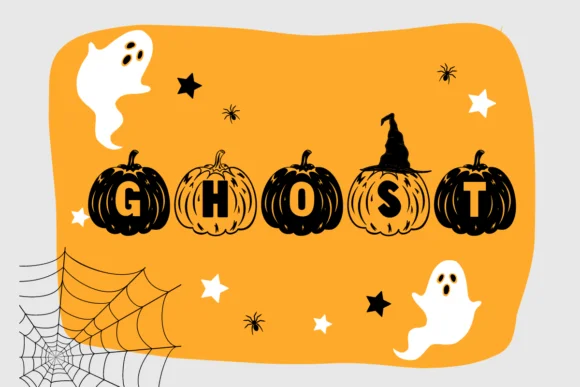 Pumpkin Halloween Font