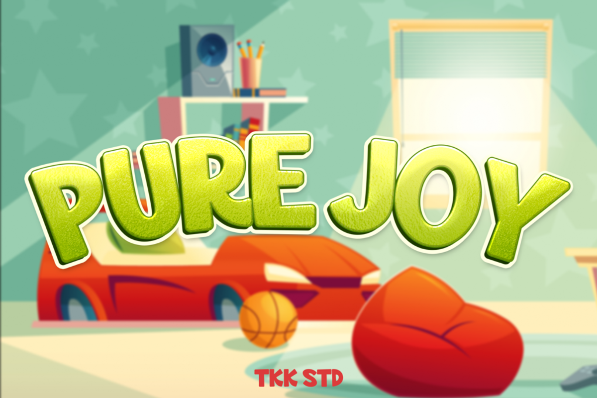 Pure Joy - Kids Font Free Download Free Download