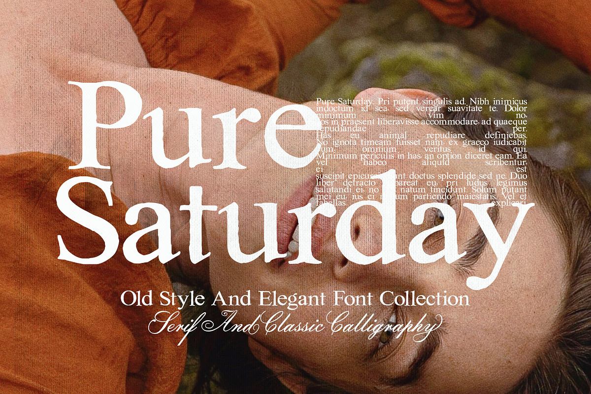 Pure Saturday - Font Duo Free Download Free Download