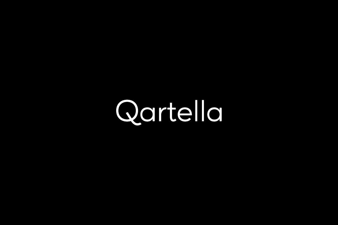 QARTELLA - Clean & Modern Sans-Serif Typeface Free Download