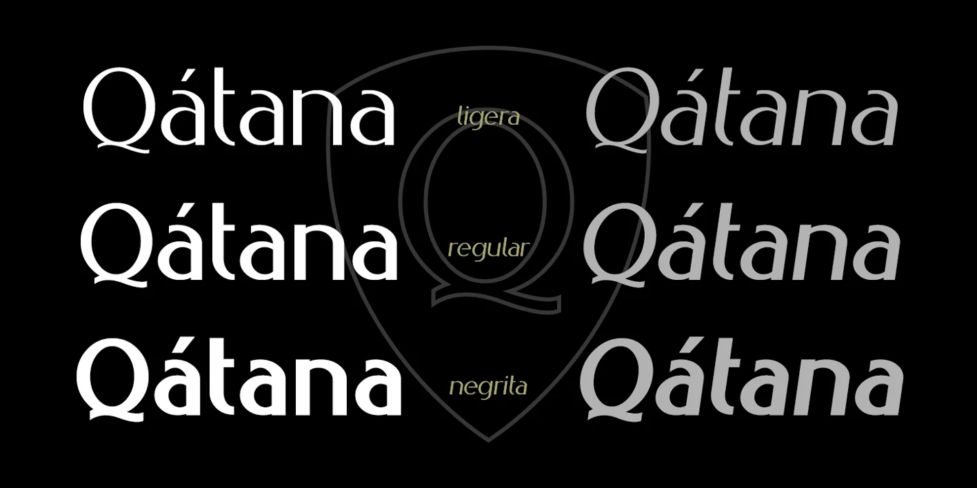Qatana Font