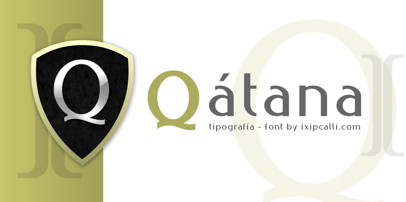 Qatana Font Free Download