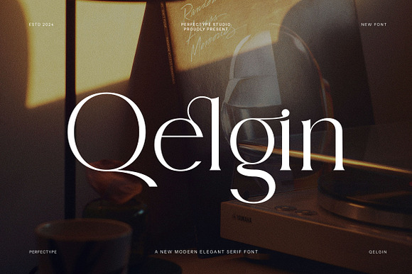 Qelgin Modern Serif Font Free Download