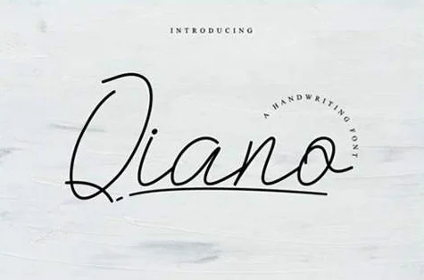 Qianno Font Free Download