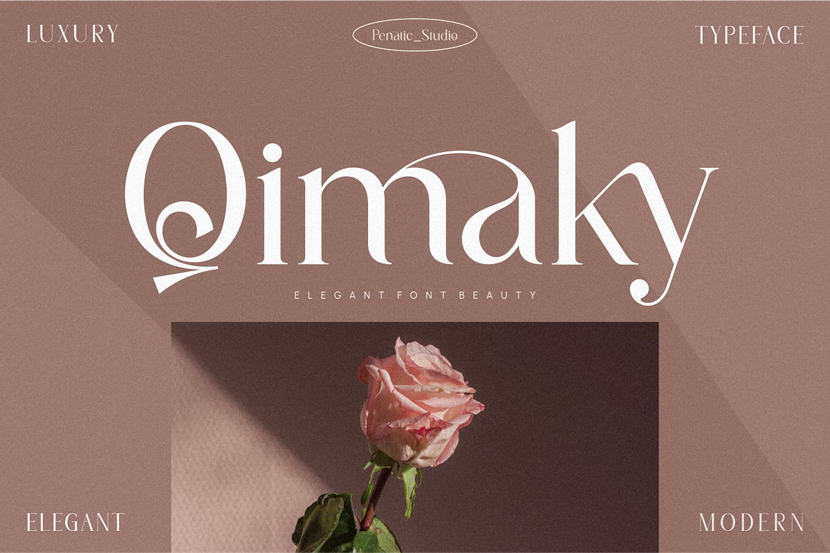 Qimaky _ elegant font beauty Free Download Free Download