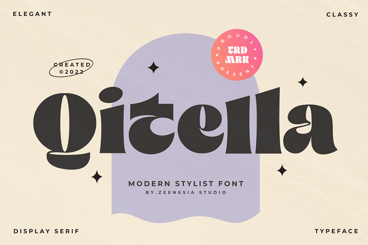 Qitella Modern Stylist Font Free Download Free Download