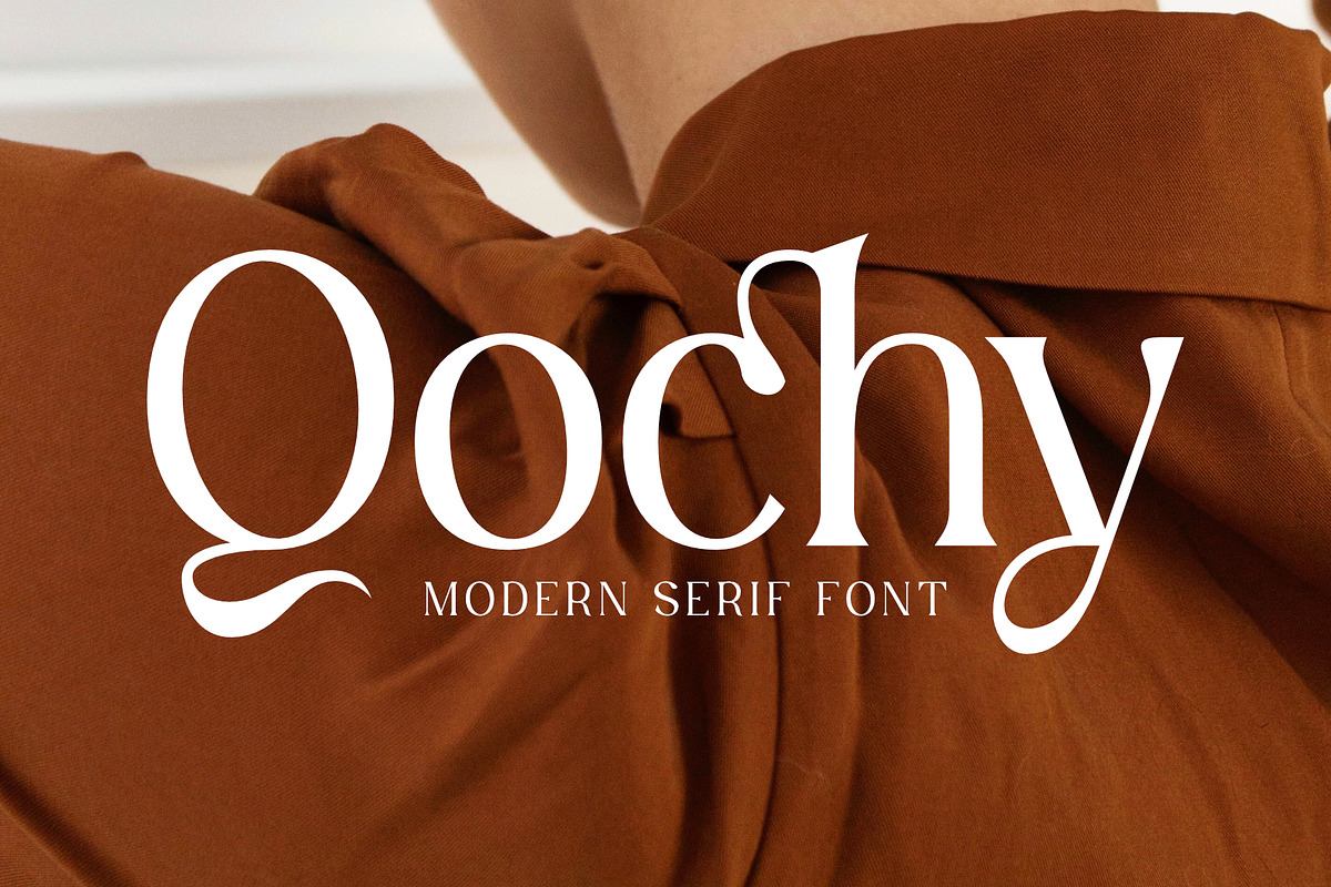 Qochy - Modern Serif Font Free Download Free Download