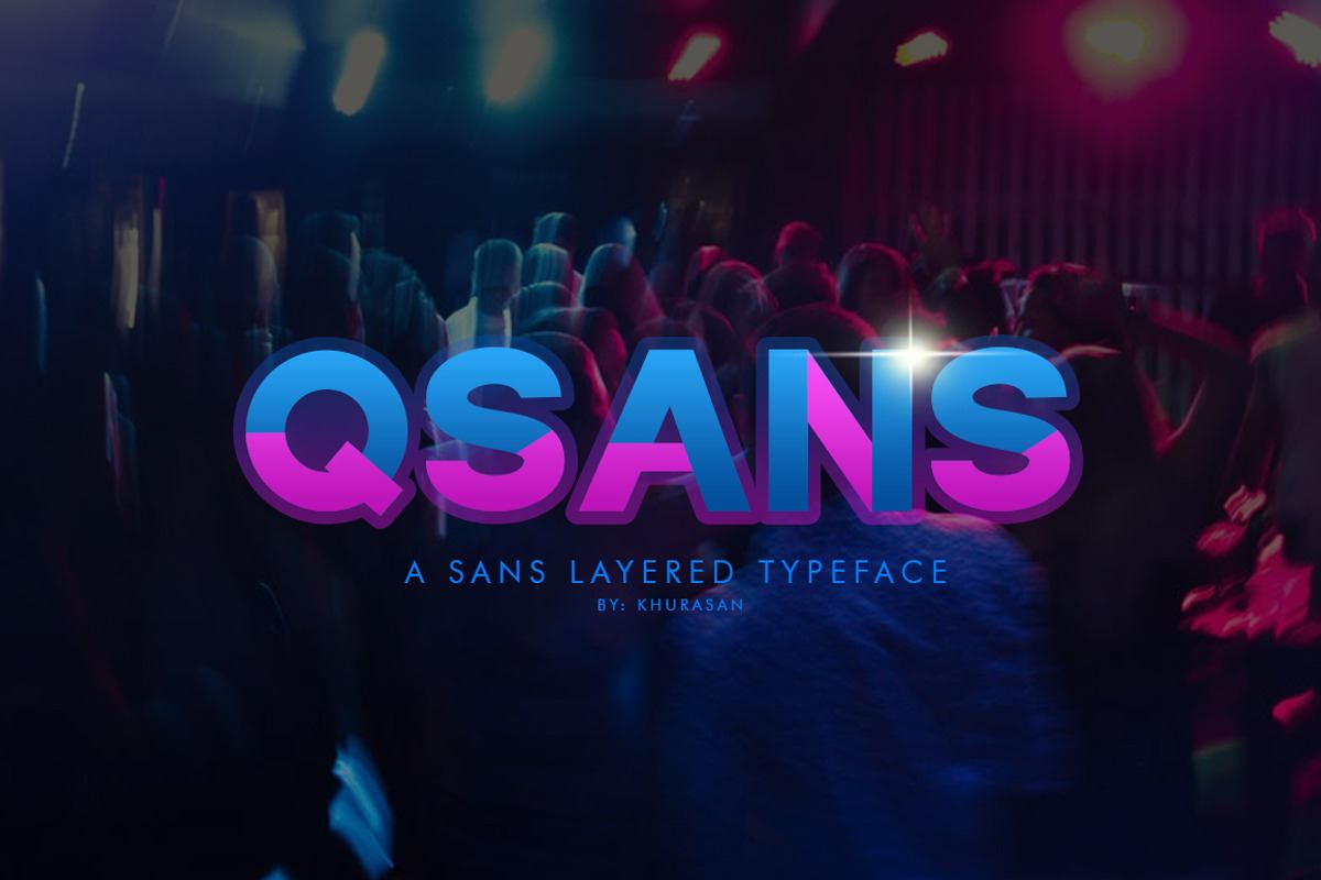 Qsans Layered Font Free Download Free Download