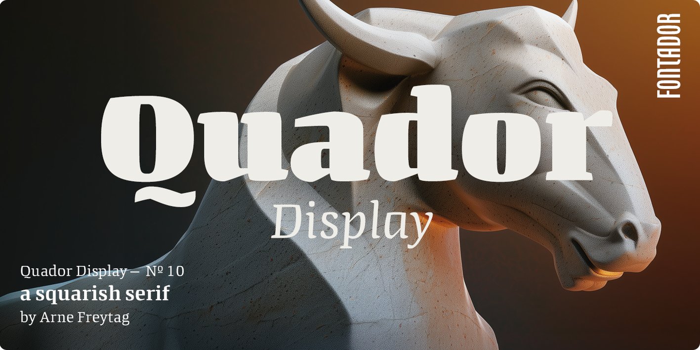 Quador Display Font Free Download