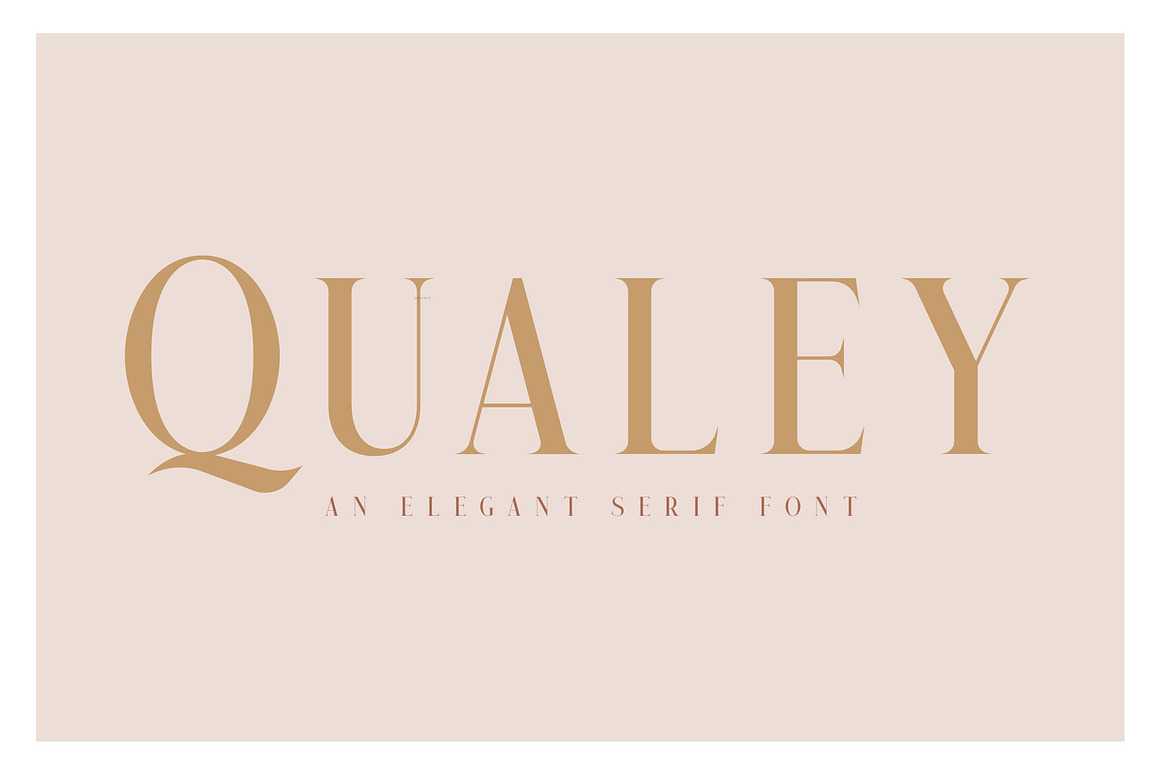 Qualey - Elegant Serif Font Free Download