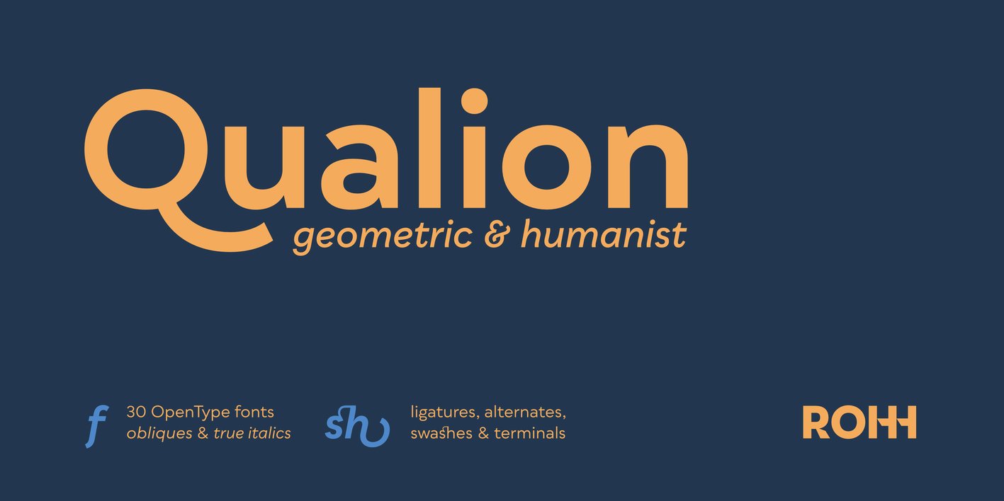 Qualion Font Free Download