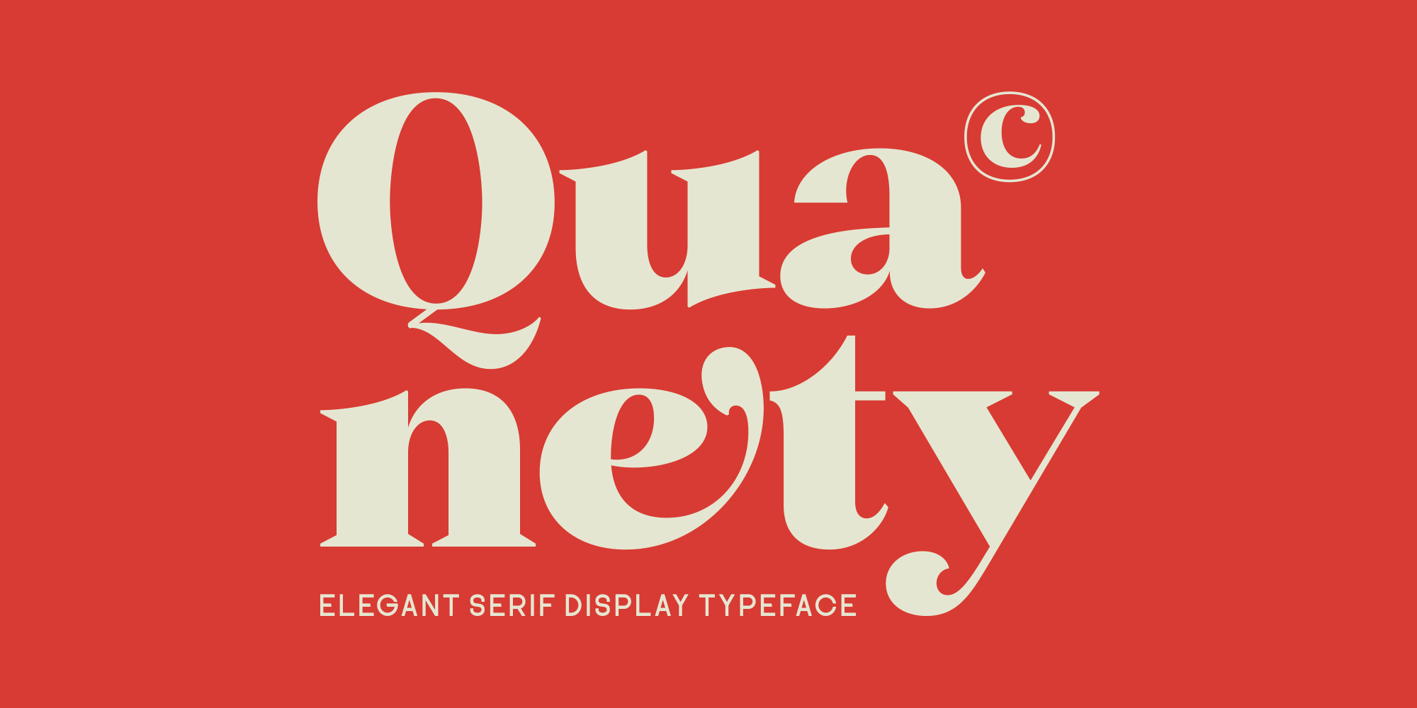 Quanety Font Free Download