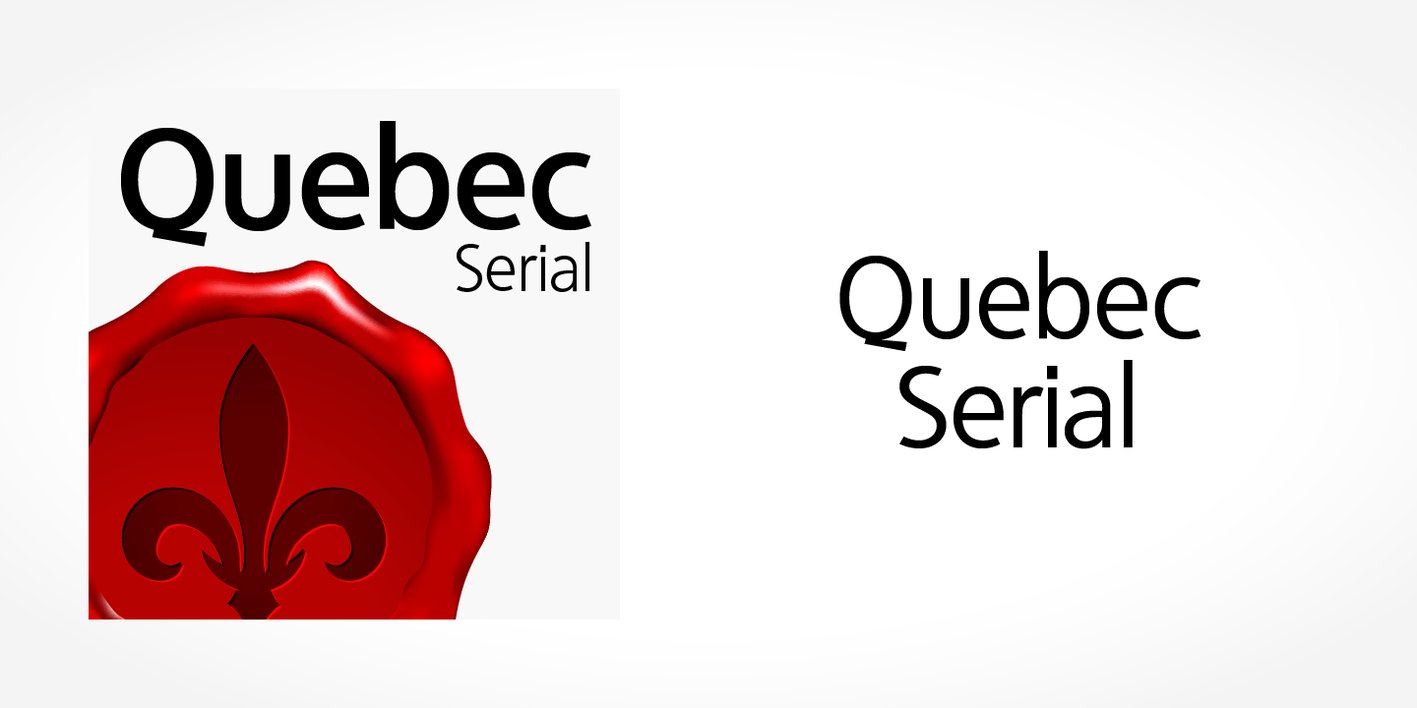 Quebec Serial Font Free Download