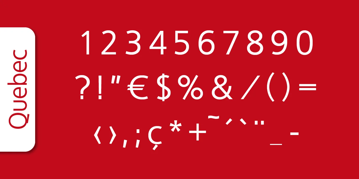 Quebec Serial Font