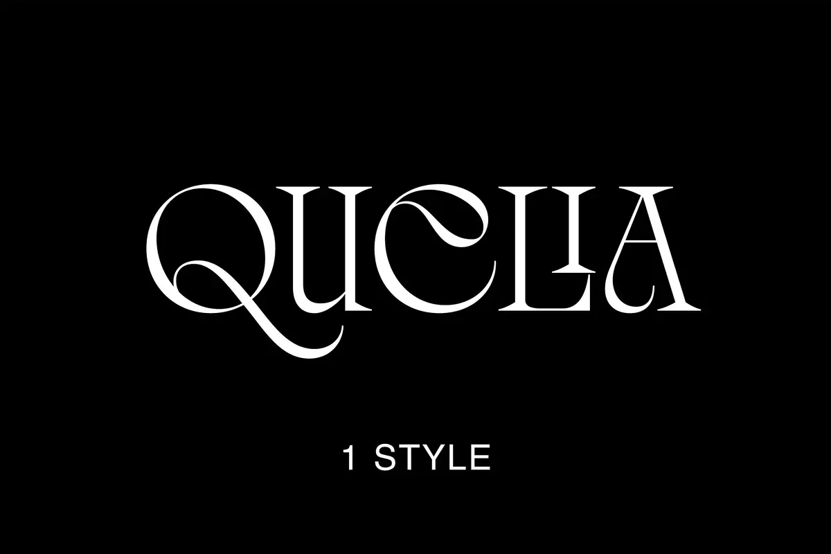 Quelia - Organic Display Font Free Download Free Download