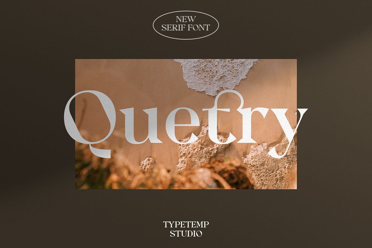 Quetry Serif Display Free Download Free Download