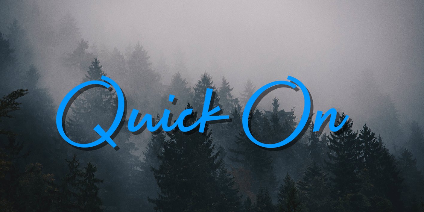 Quick On Font Free Download