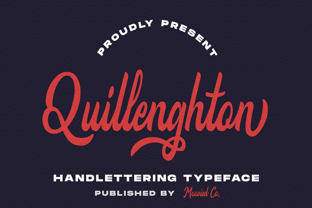 Quillenghton Handwritten Font Free Download