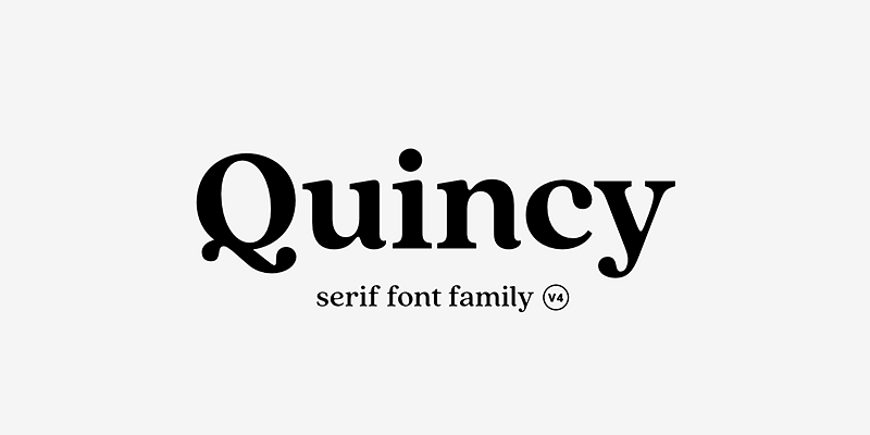 Quincy CF Font Free Download Free Download