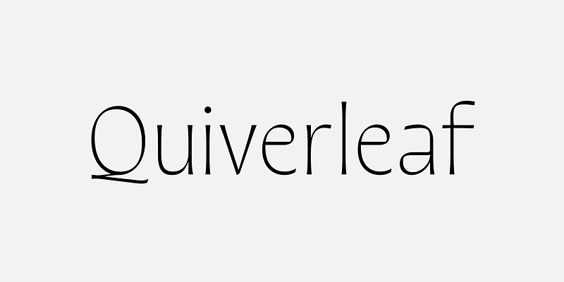 Quiverleaf CF Font Free Download Free Download