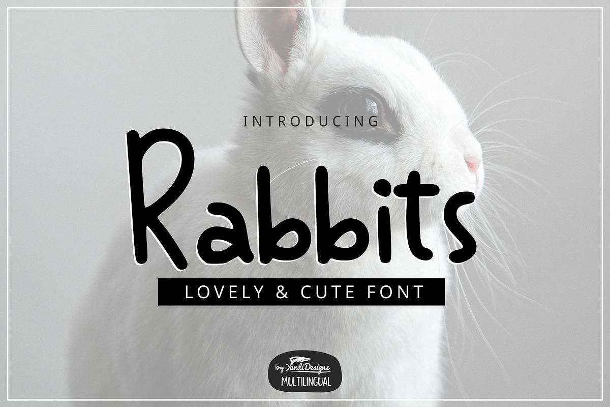 Rabbits Font Free Download Free Download