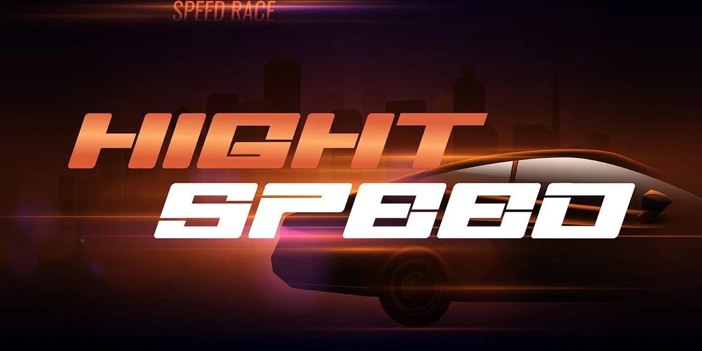 Racing Crime Font